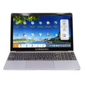 Ordissimo Lucie 3 V2025, 15,6", FHD 1920 x 1080 IPS, Intel N100, 256G NVME, 8G DDR4, Finition métal