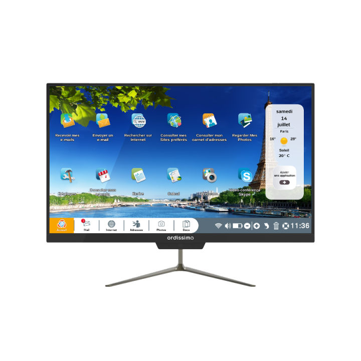 Ordissimo Clara 2 All-in-One, 24", FHD, 256G SSD, 6G DDR4